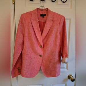 Talbots Linen Blazer 16P.